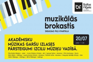 20.VII "Muzikālās brokastis. Akadēmiskās mūzikas garšu izlase" Siguldā