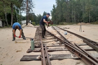 16.XI Bānīša depo pārmijkopas pārbūves talka Baložos