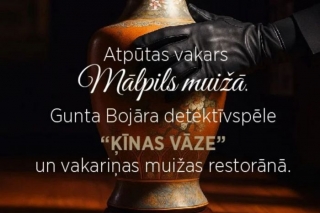 16.I Detektīvspēle "Ķīnas vāze" Mālpils muižā