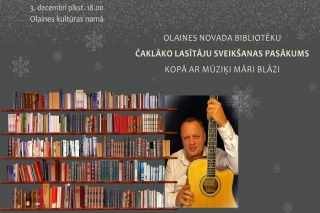 3.XII Novada bibliotēku čaklāko lasītāju sveikšana Olainē