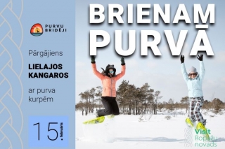 15.II Pārgājiens "Brienam purvā" Lielajos Kangaros