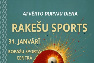 31.I Atvērto durvju diena Ropažu Sporta centrā