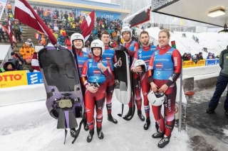 Mērķi Latvijas kamaniņu sporta izlasei šosezon ir visaugstākie