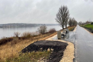 Ekspluatācijā pieņemts veloceliņš Zirņu salā