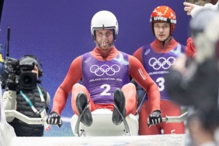 Aparjods ceturtais, Bērziņš desmitais pēc pirmajiem diviem braucieniem Kortīnā