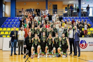 Salaspils basketbolisti debijas sezonu Nacionālajā līgā noslēdz ar vicečempionu titulu