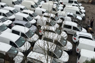 "Latvenergo" uz Ukrainu nosūta 65 transportlīdzekļus ar humānās palīdzības ziedojumiem