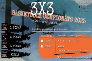 29.VII Ķekavas novada 3x3 basketbola čempionāta fināls Ķekavā