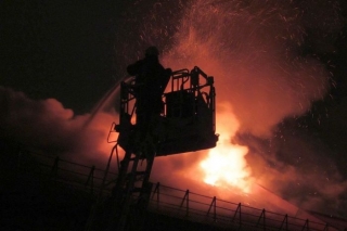 Salaspilī svētdien novērsts ugunsgrēks saimniecības ēkā