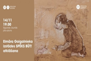 14.XI Elmāra Gaigalnieka darbu izstāde "Spēks būt!" Siguldā