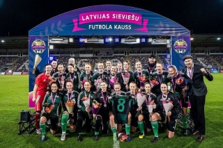 Ķekavas kluba "Auda" futbolistes piedzīvo sagrāvi Latvijas kausa izcīņas finālā (papildināta)