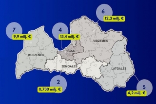 Jaunu vai modernizētu sociālo mājokļu izveidē plāno investēt gandrīz 40,5 miljonus eiro