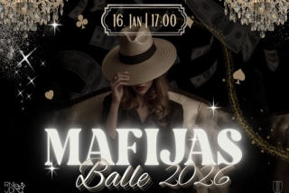 16.I Pasākums jauniešiem "Mafijas balle 2026" Ropažos