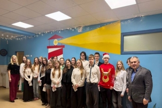 Ulbrokas vidusskolā labiekārtota skolēnu atpūtas telpa