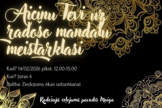 14.II Radošo mandalu meistarklase Carnikavā