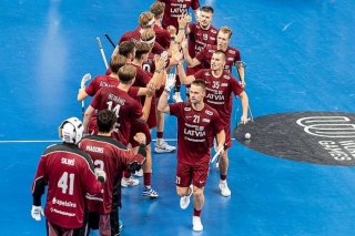Latvijas florbola valstsvienība Pasaules spēlēs finišē piektajā vietā