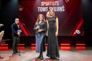 Toms Skujiņš septīto reizi atzīts par Latvijas gada labāko riteņbraucēju