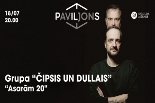 18.VII Grupas "Čipsis un Dullais" programma "Asarām 20" Siguldā