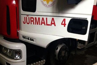 Ugunsgrēkā Jūrmalā cietuši divi cilvēki