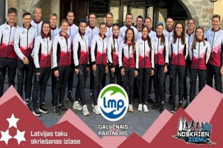 7.XII Tikšanās ar Latvijas taku skriešanas izlases sportistiem Siguldā