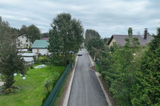 Olaines novada Medemciemā pabeigta Arumu ielas izbūve