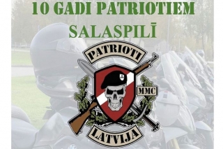 13.VI Motokluba "MMC Patrioti" aktivitātes Salaspilī