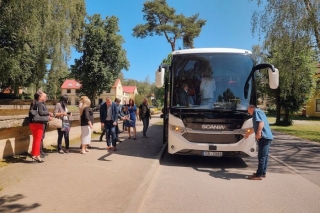Saulkrastu novada pašvaldība iegādājusies autobusu skolēnu un pašdarbnieku pārvadājumiem