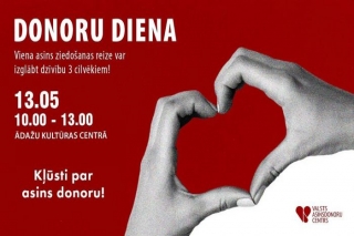 13.V Donoru diena Ādažos