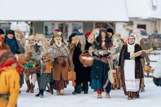 Foto: Turaidā nosvinēti Meteņi