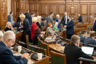 Saeima konceptuāli atbalsta 2026.gada valsts budžeta projektu