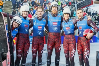 Latvijas kamaniņu braucēju komanda izcīna Eiropas čempionāta bronzu