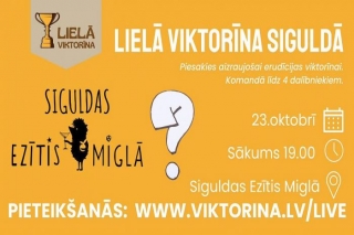 23.X Lielā viktorīna Siguldā