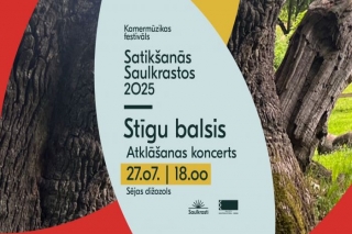 27.VII Kamermūzikas festivāla "Satikšanās Saulkrastos" atklāšanas koncerts "Stīgu balsis" Sējā